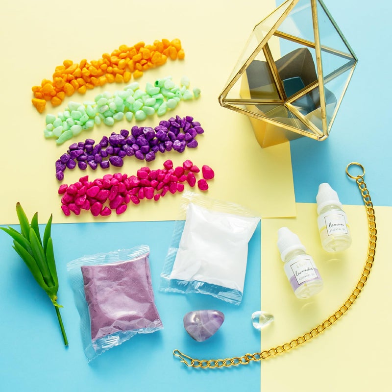 STMT D.I.Y. Crystal Terrarium Kit for Kids - Arts and Crafts, Gifts for Little Girls, Ages 8+ - Image 2